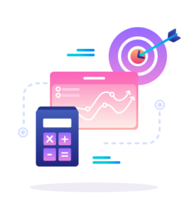 icon target calculator calcucations